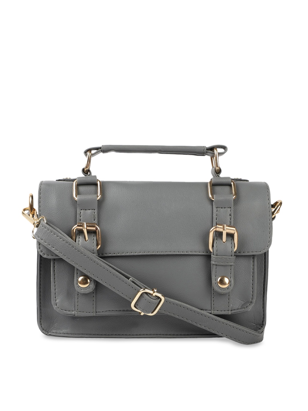 

Bagsy Malone Grey Solid Sling Bag