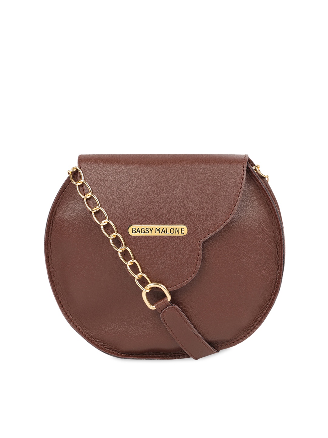 

Bagsy Malone Roasted Brown Solid Sling Bag