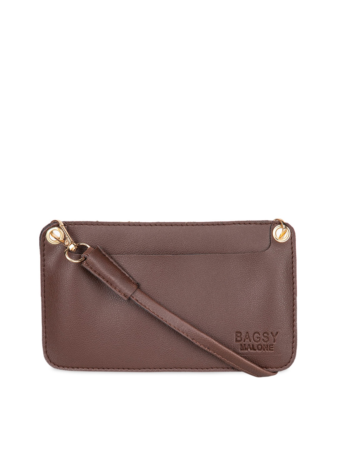 

Bagsy Malone Brown Solid Sling Bag