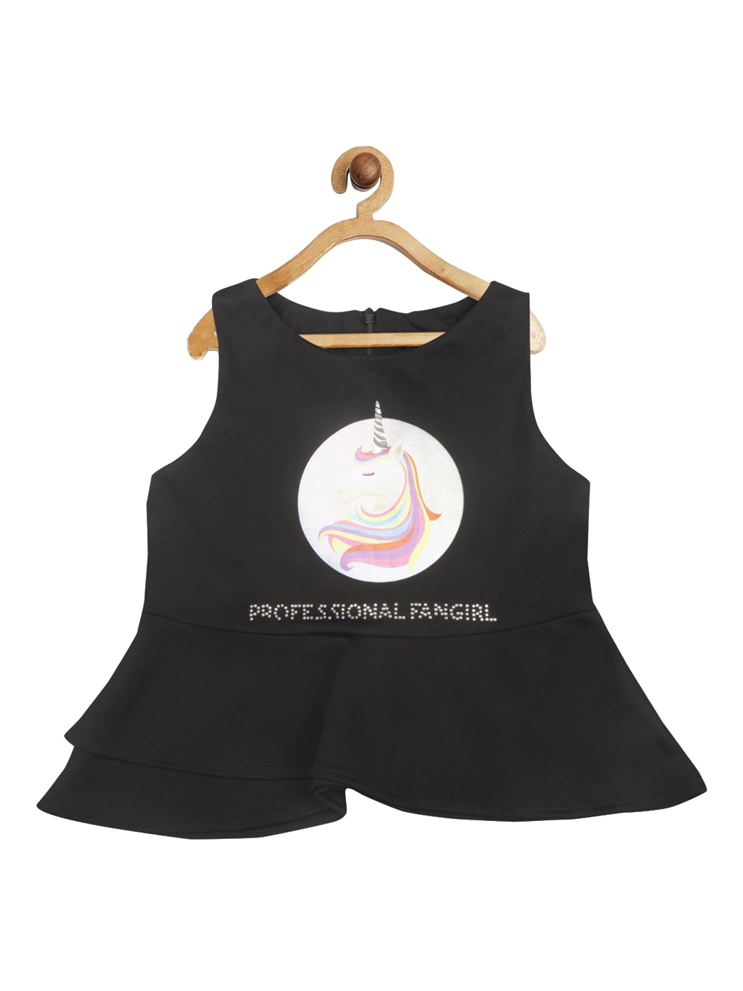 

Tiny Girl Red Peplum Top