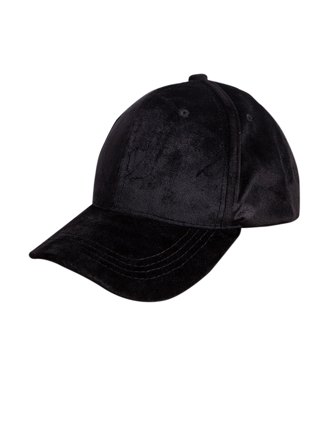 

Bunnywave Unisex Black Solid Snapback Cap