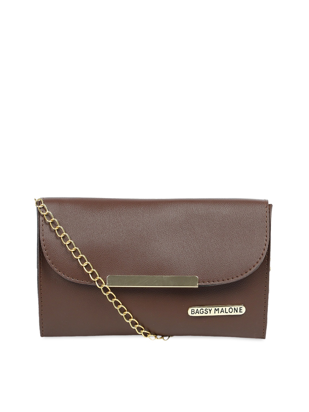 

Bagsy Malone Brown Solid Sling Bag