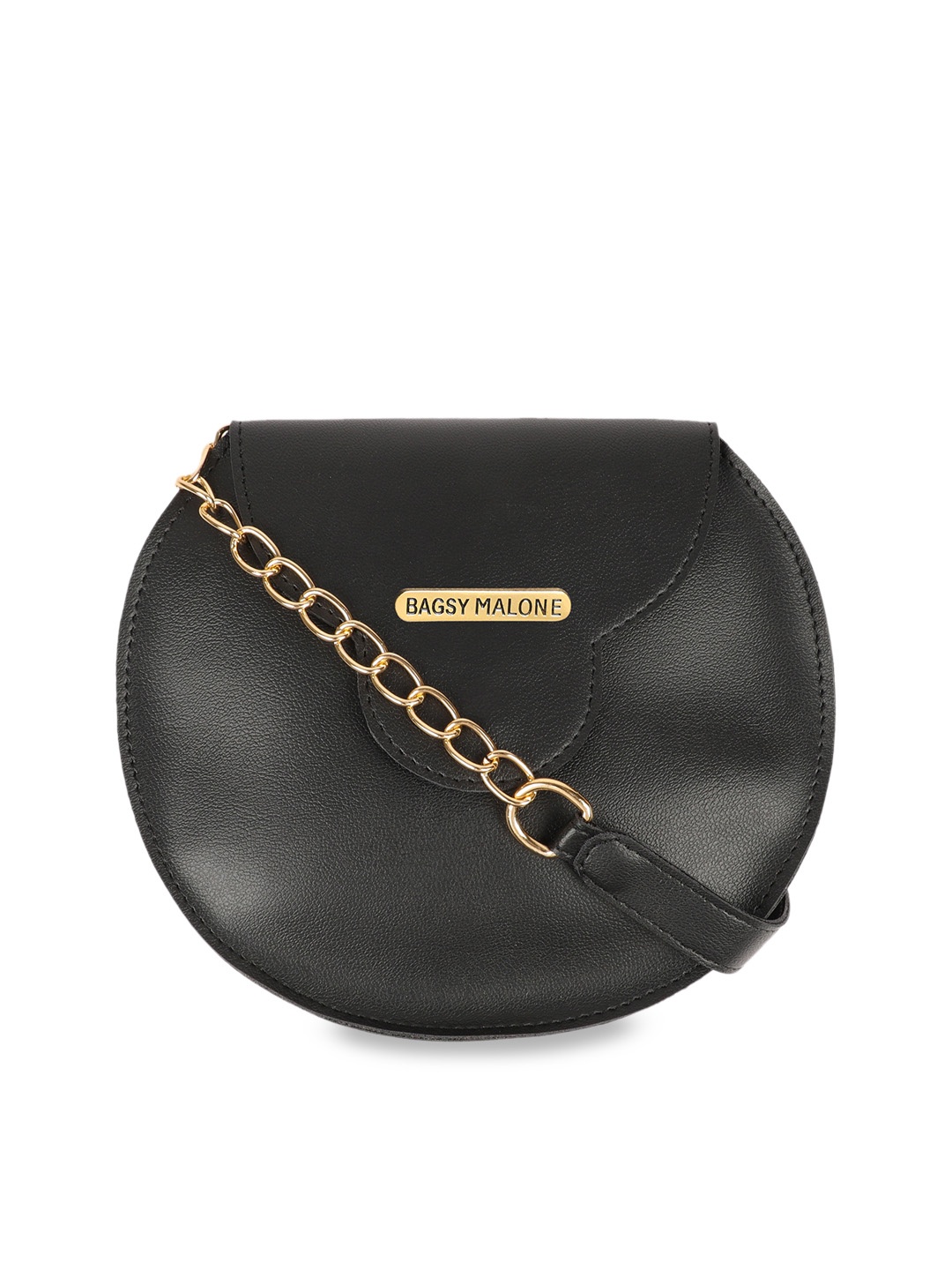 

Bagsy Malone Black Solid Sling Bag