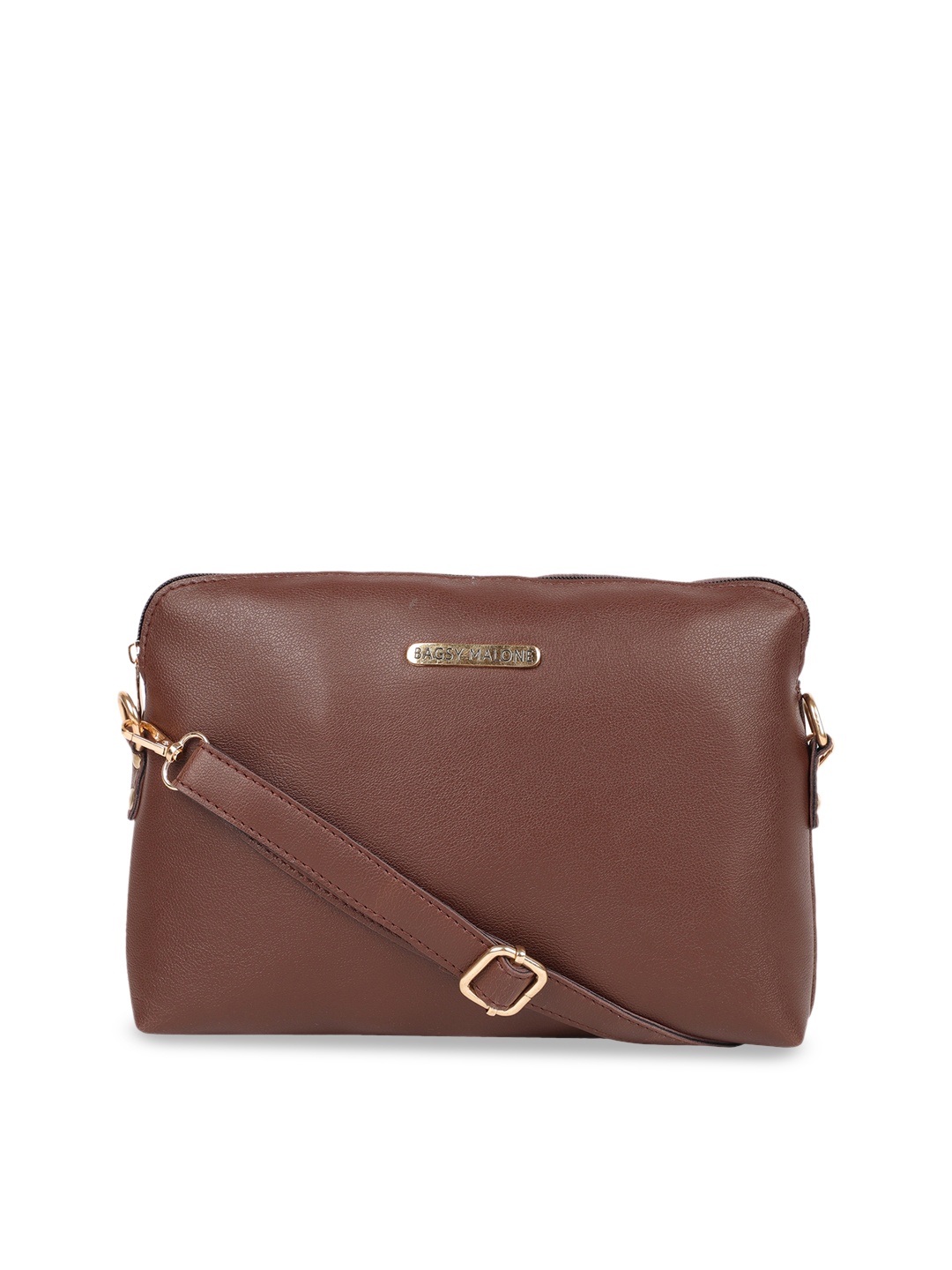 

Bagsy Malone Brown Solid Sling Bag