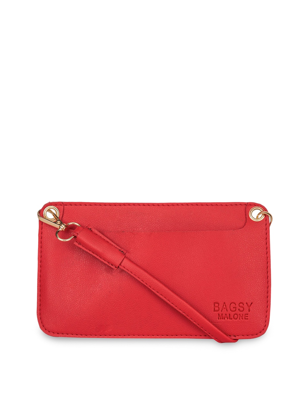

Bagsy Malone Red Solid Mobile Sling Bag