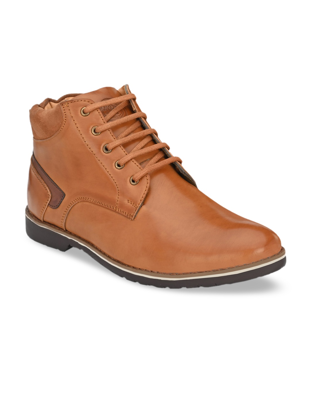 

Roadster Men Tan Brown Mid-Top Derbys
