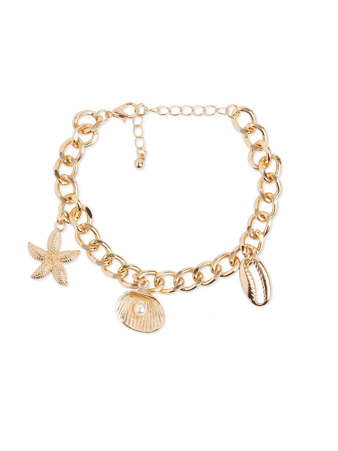 

20Dresses Women Gold-Toned Charm Bracelet