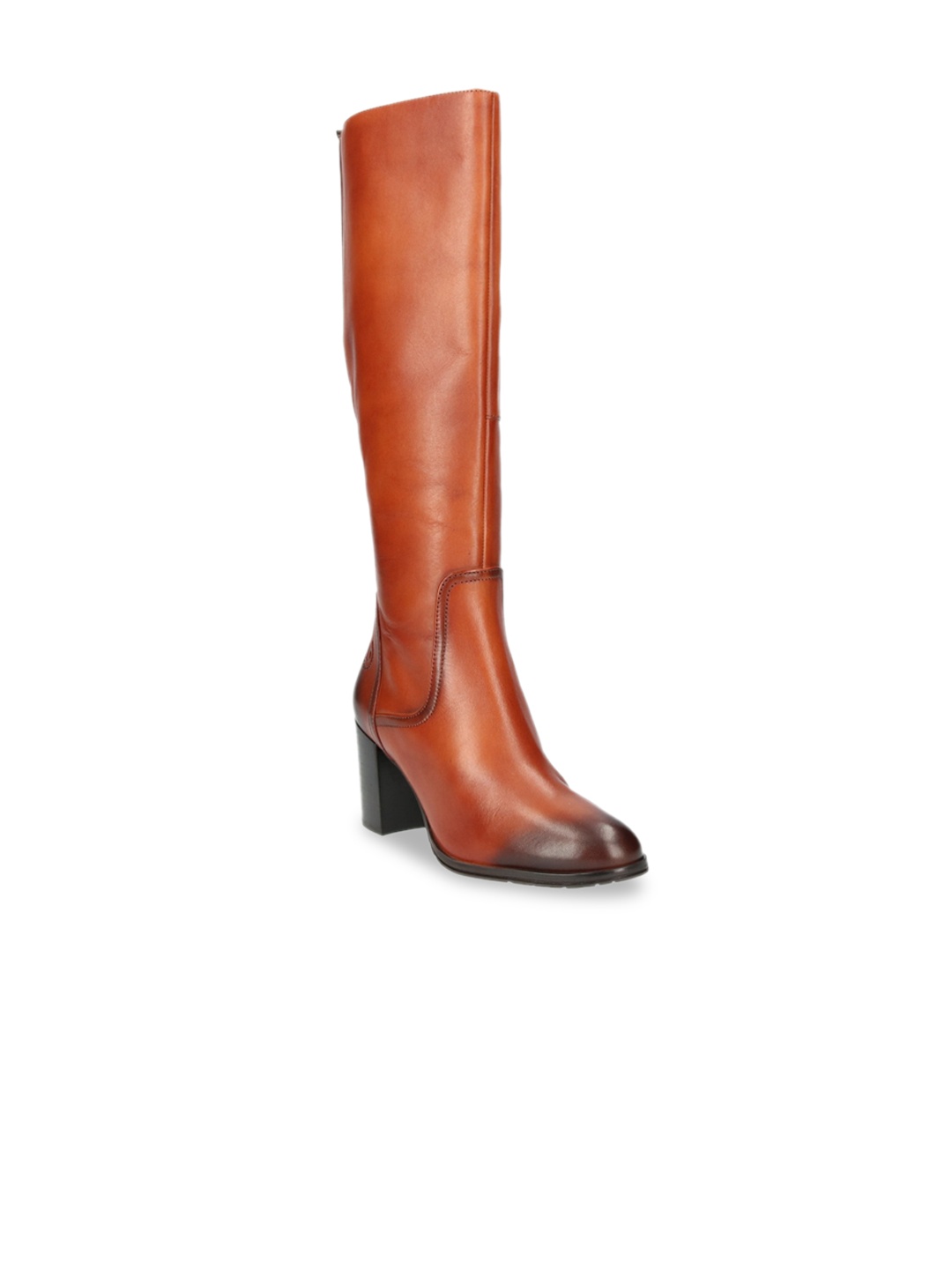 

Bugatti Women Brown Solid Heeled Boots