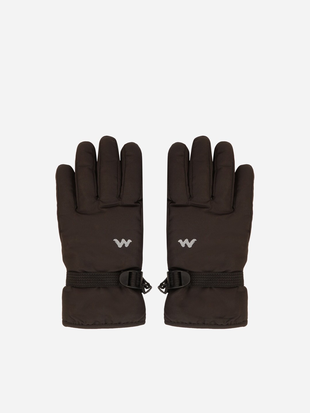 

Wildcraft Unisex Brown & Black Solid Snow Gloves