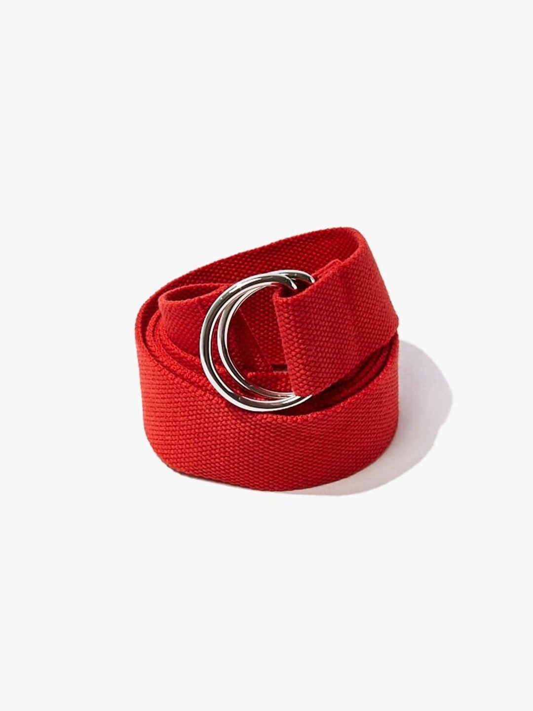 

FOREVER 21 Women Red Textured Belt