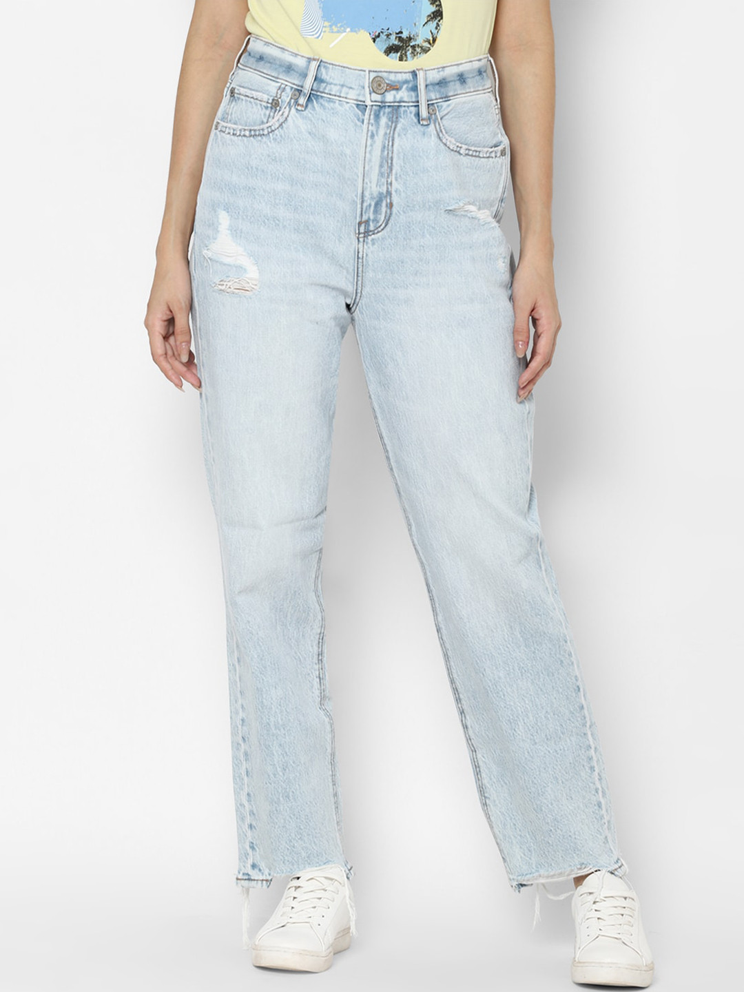 

AMERICAN EAGLE OUTFITTERS Women Blue Regular Fit Jeans