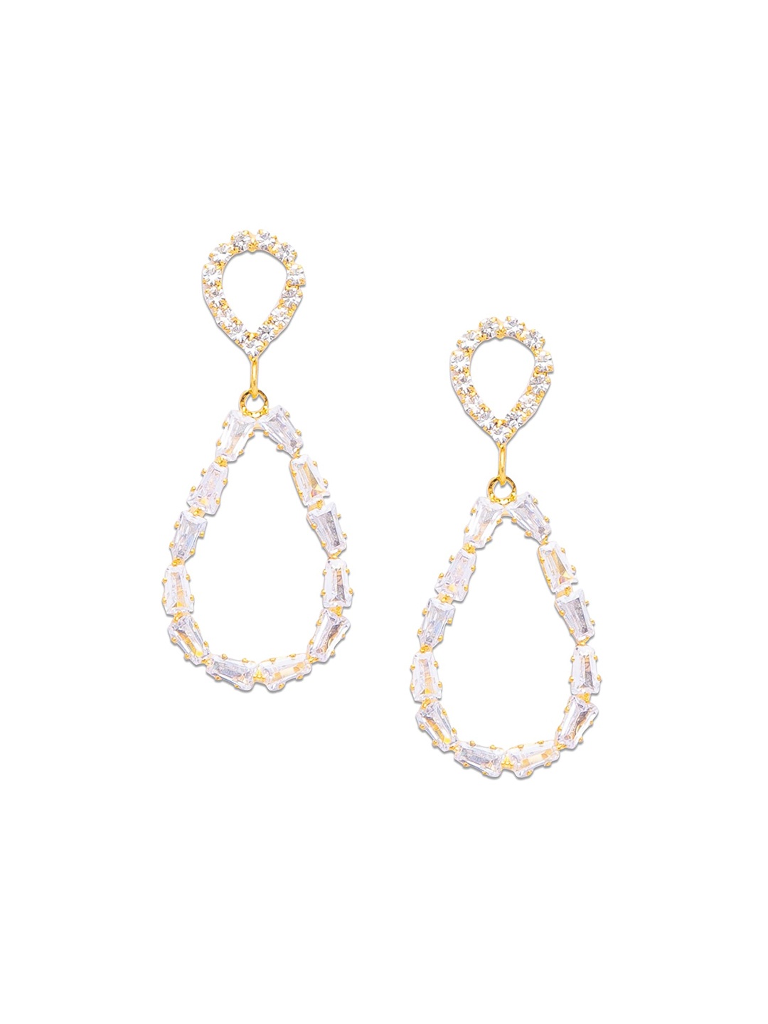 

Globus Gold-Toned TearDrop Drop Earrings