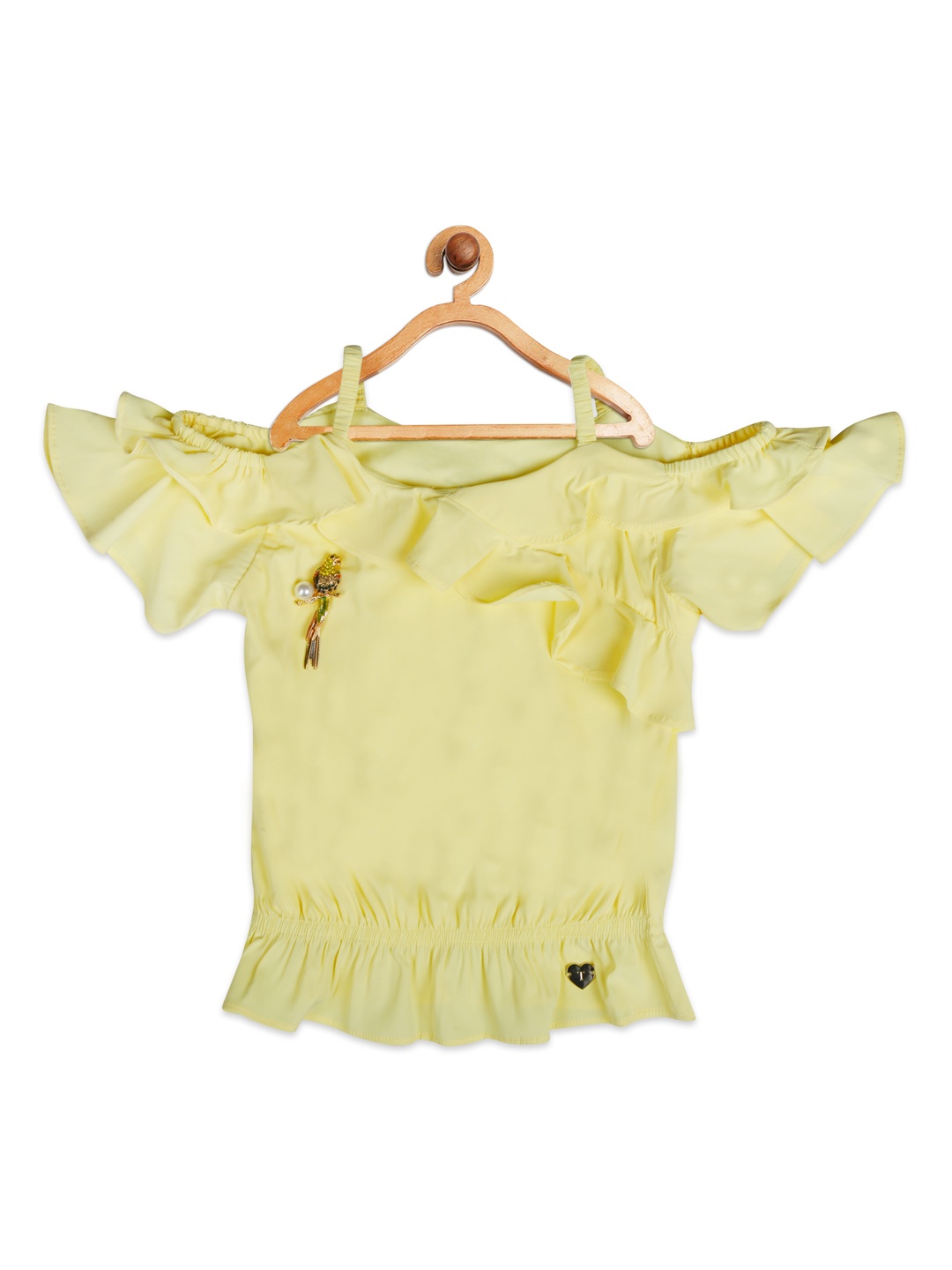Tiny Girl Yellow Regular Top