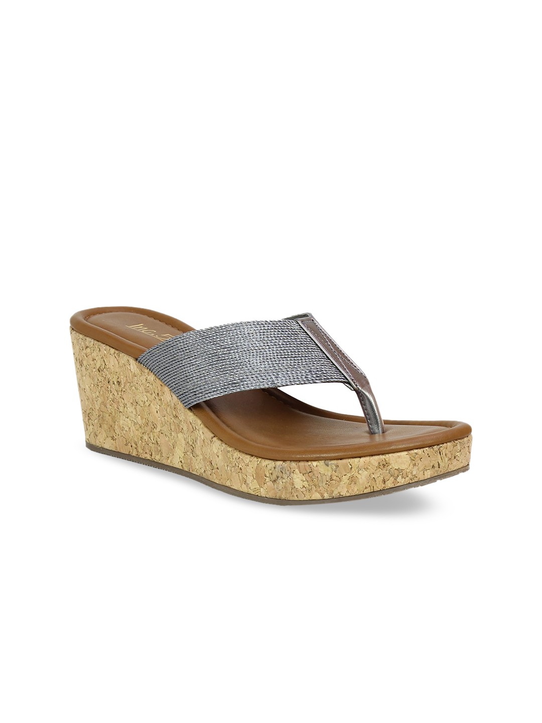

Inc 5 Women Grey Solid Sandals