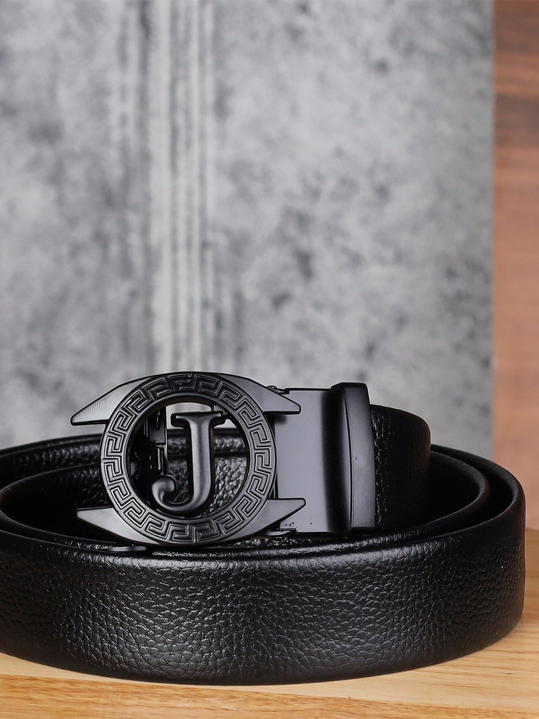 

Kastner Men Black Textured Belt