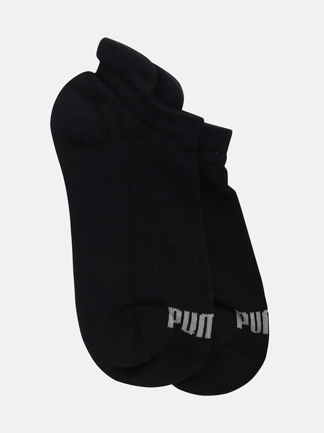 

Puma Adults Black Pack of 2 Solid Ankle Length Socks