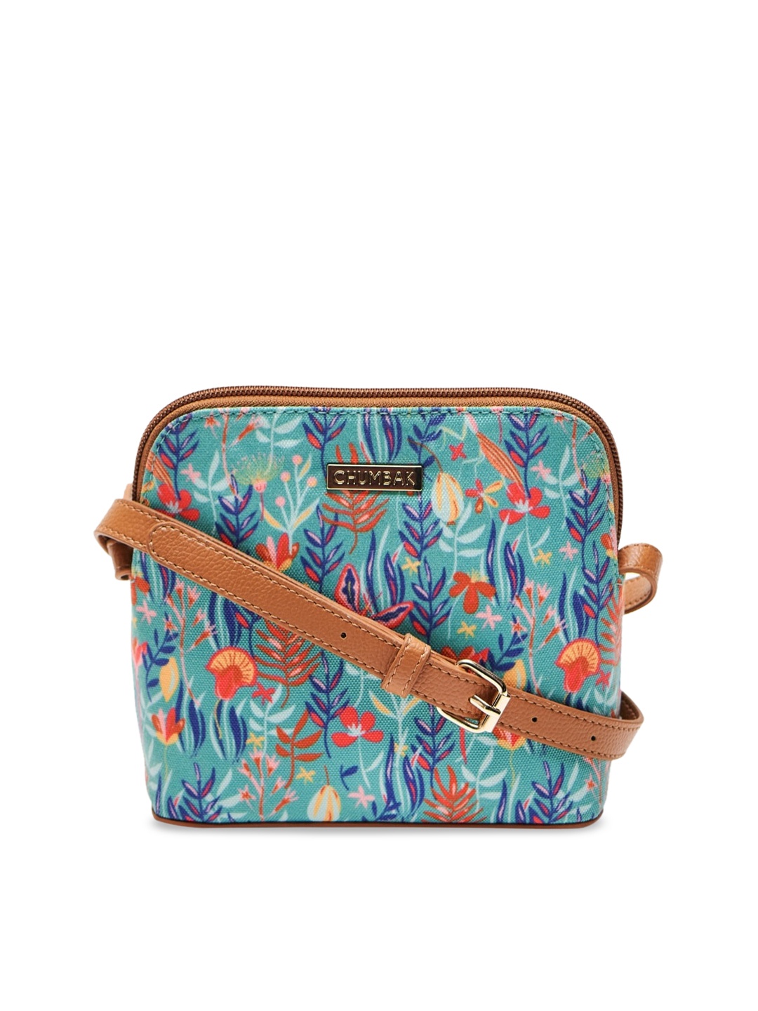 

Chumbak Multicoloured Printed Sling Bag, Multi