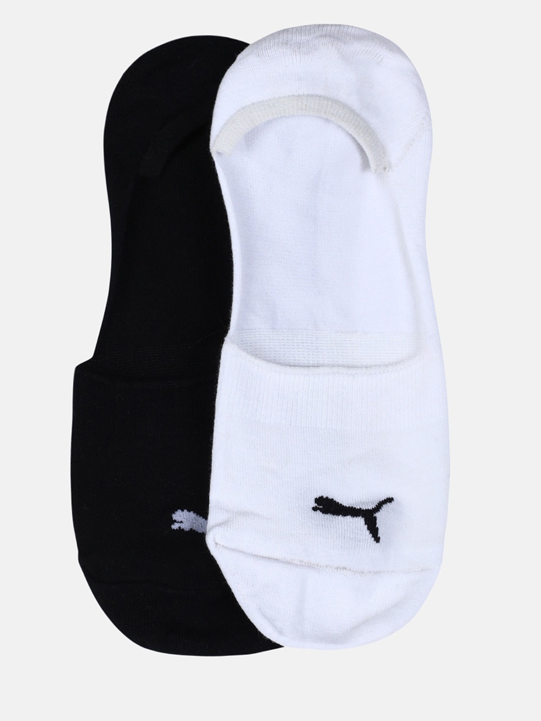 

Puma Adults Black & White Pack of 2 Solid Shoe Liners
