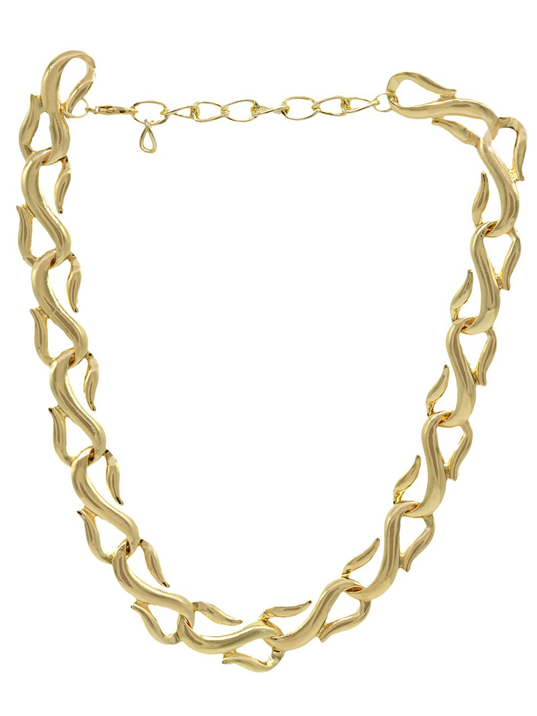 

JOKER & WITCH Gold-Plated Ayla S Link Statement Necklace