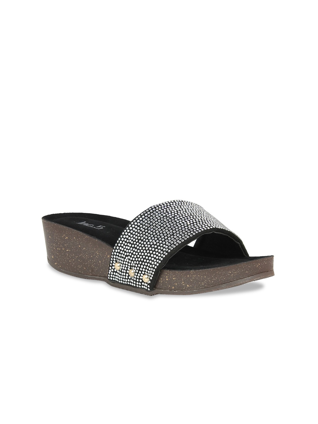 

Inc 5 Women Black Embellished Sandals