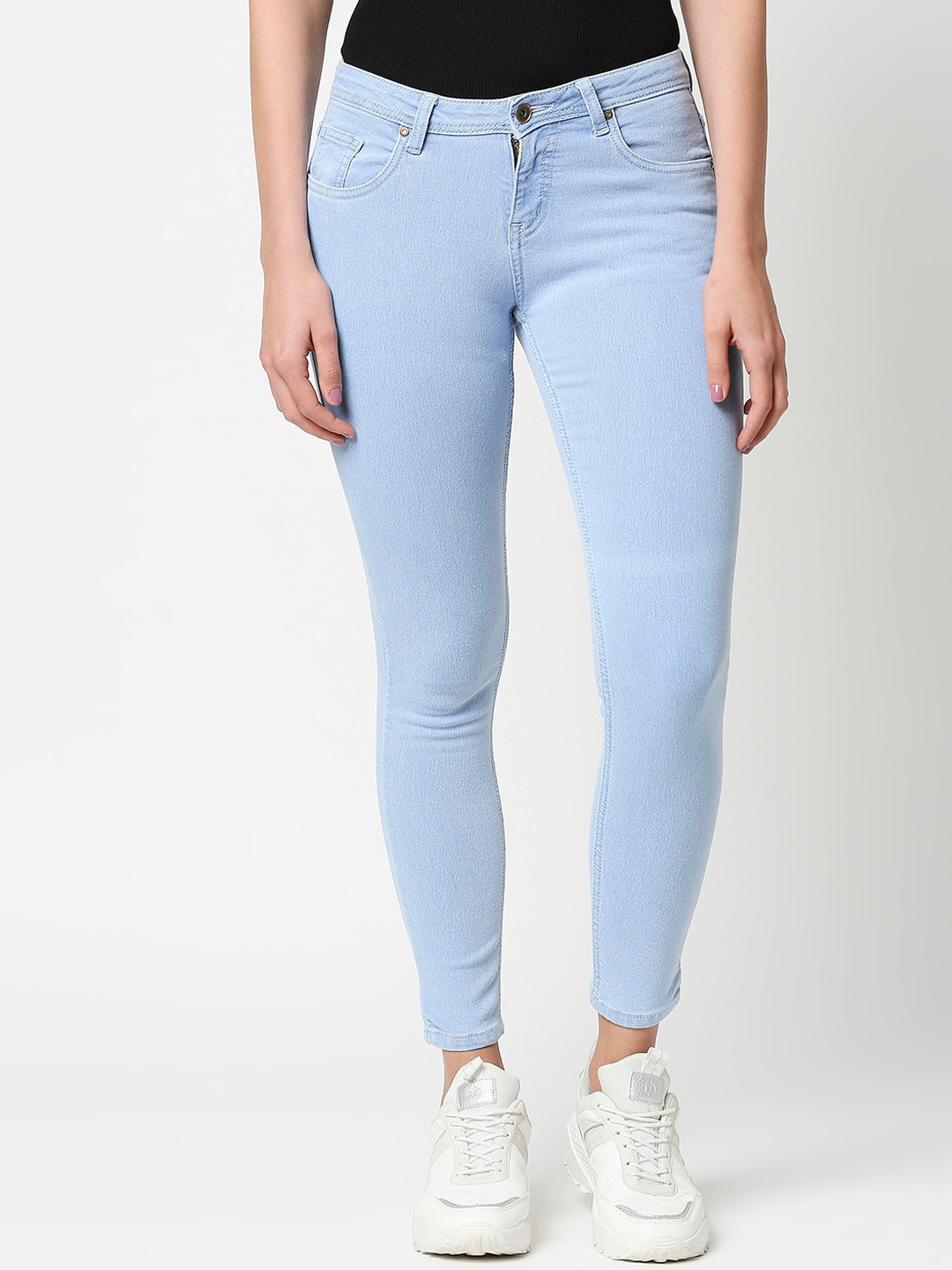 

High Star Women Blue Slim Fit Jeans