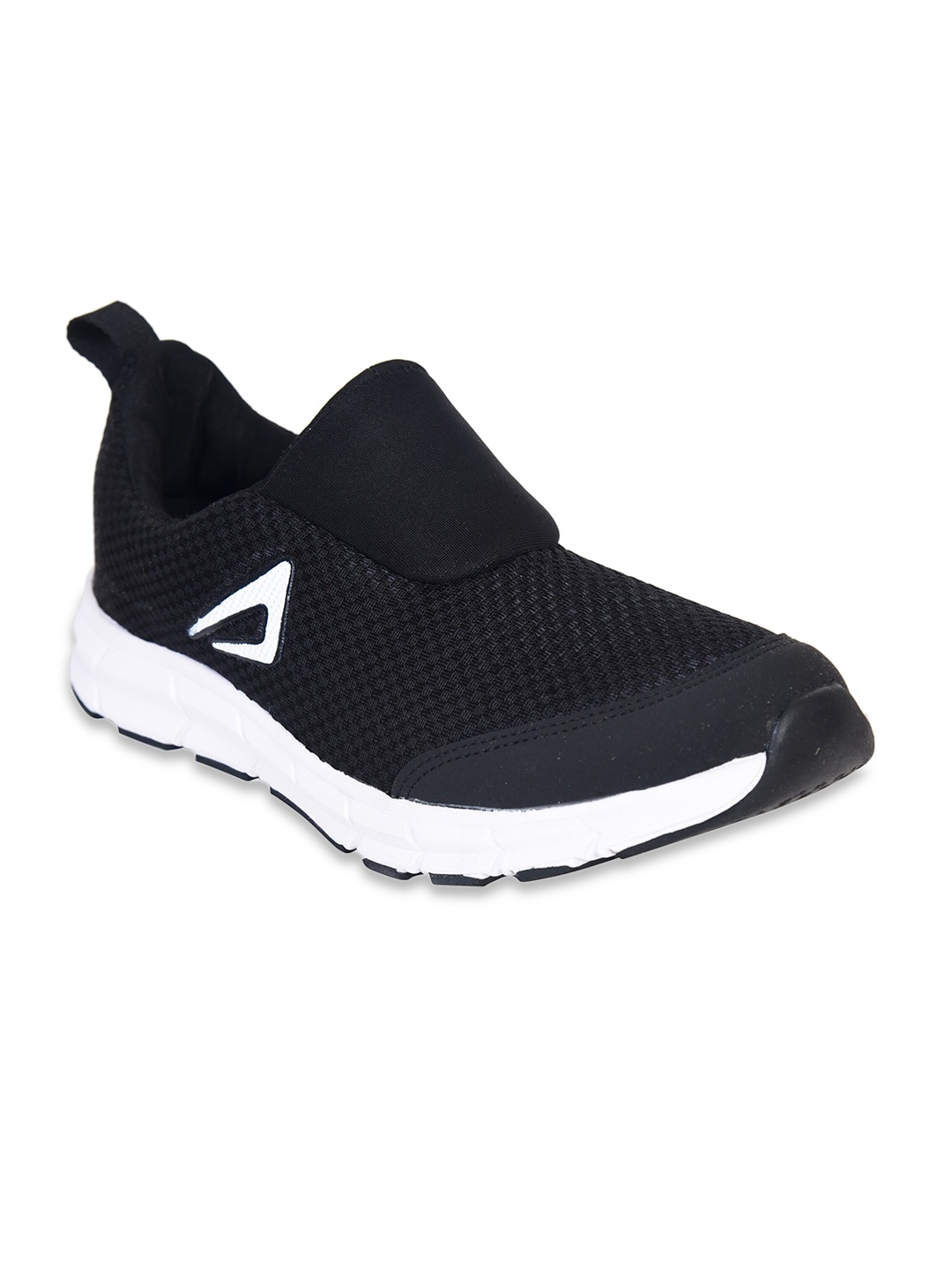 

IMPAKTO Men Black Mesh Walking Shoes