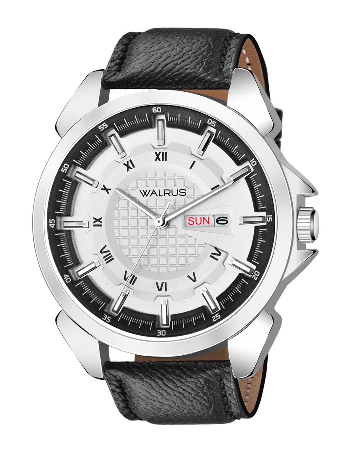 

Walrus Men Black & White Analogue Watch WWTM-INC-XXXII-020207-Black