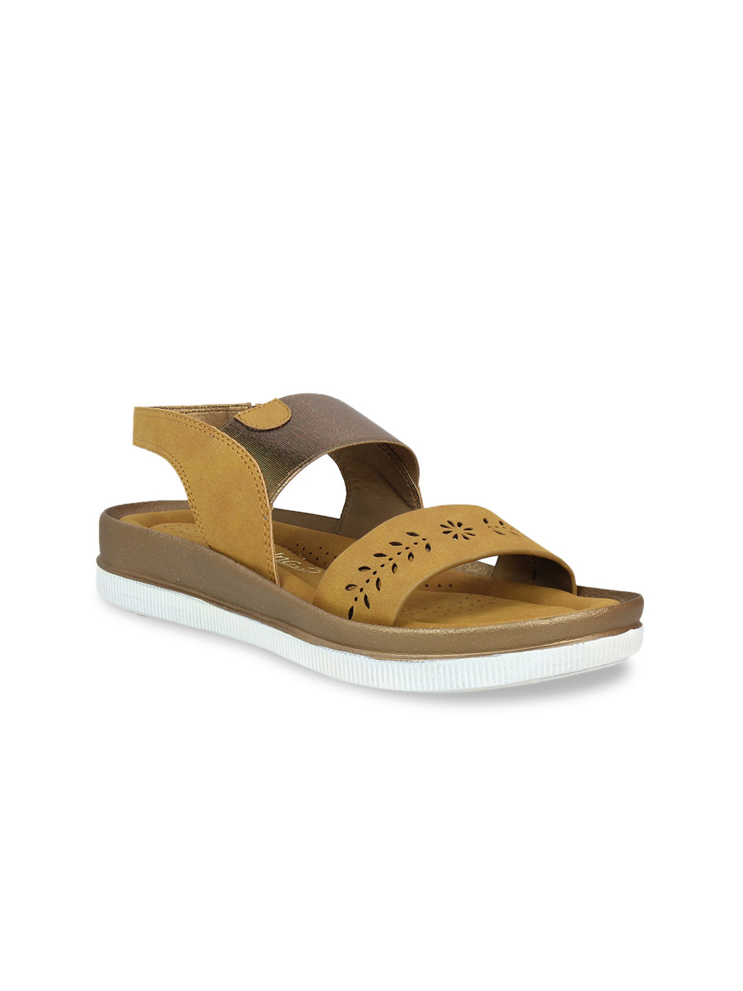 

Inc 5 Women Tan Woven Design Sandals