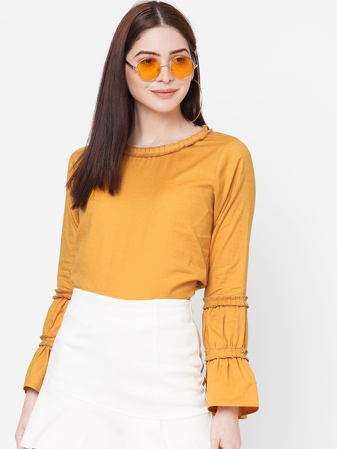

109F Yellow Regular Top