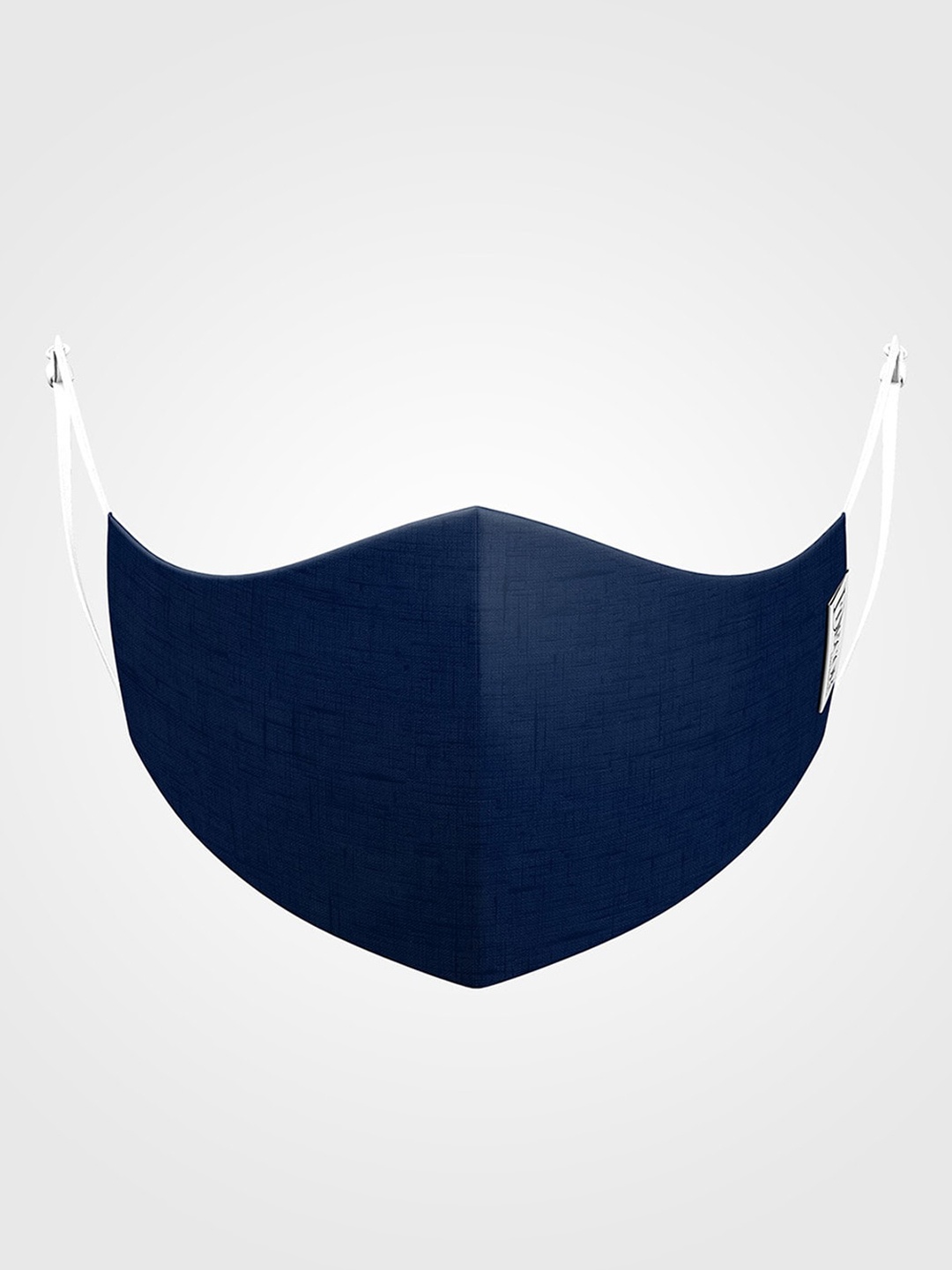

DDecor Blue Solid 3-Ply Cotton Cloth Mask