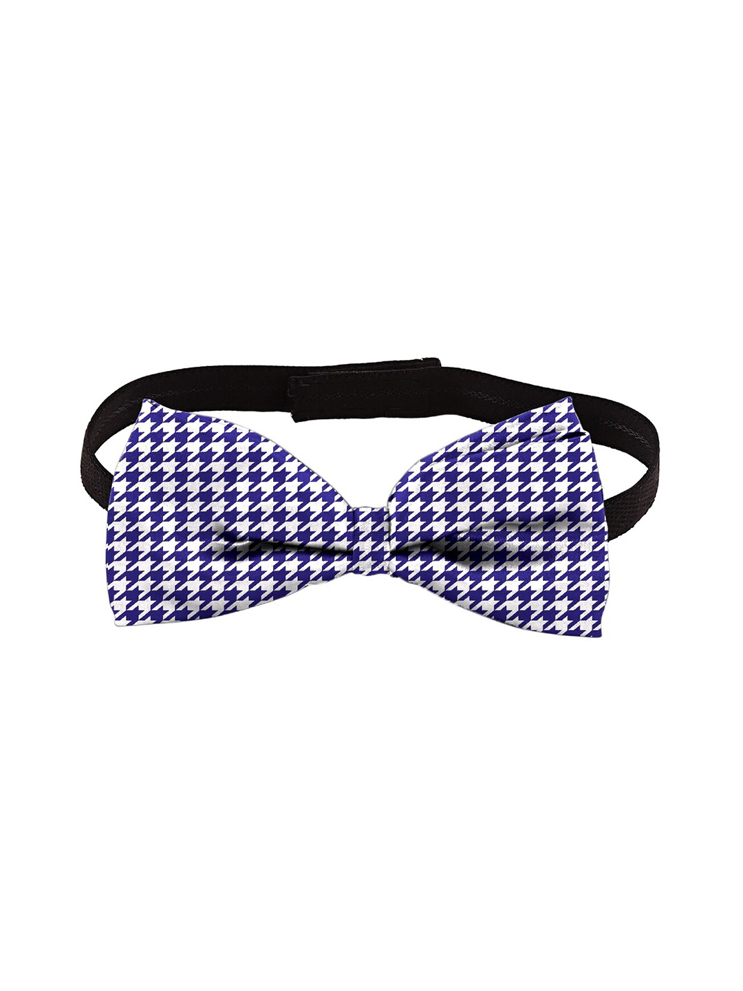Blacksmith Blue & White Printed Bow Tie