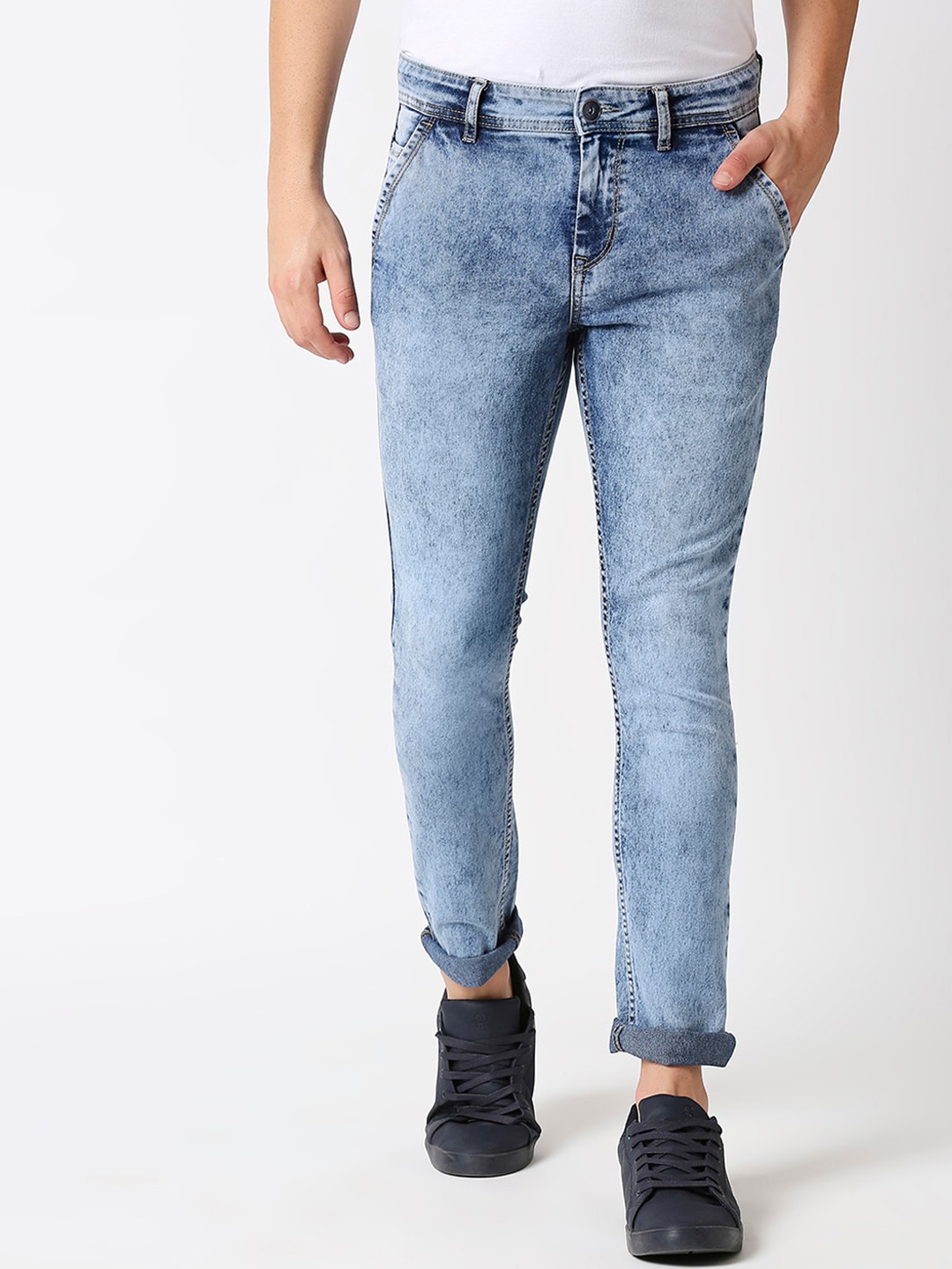 

High Star Men Blue Regular Fit Jeans