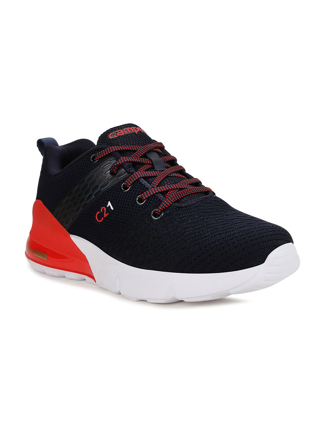 

Campus Kids Navy Blue Mesh Running Shoes