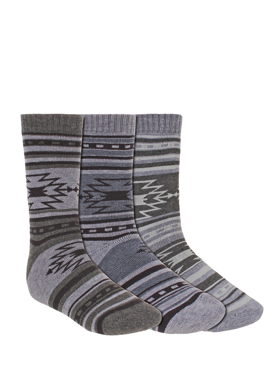

Creature Men Pack Of 3 Assorted Calf-Length Socks