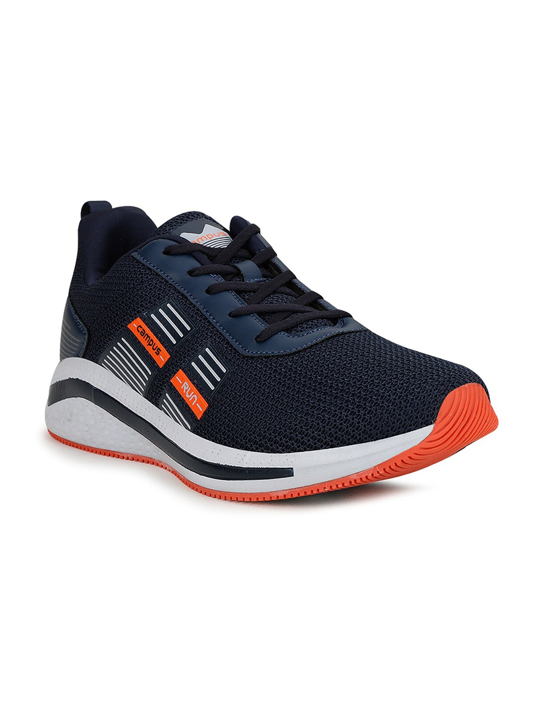 

Campus Men Navy Blue Mesh Road Running Shoes