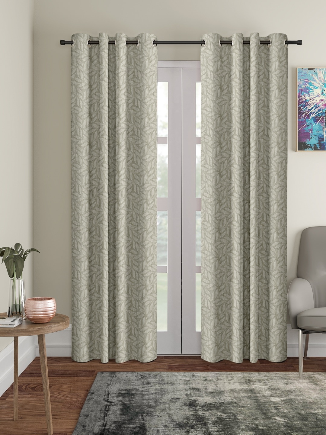 

Cortina Grey Set of 2 Curtains