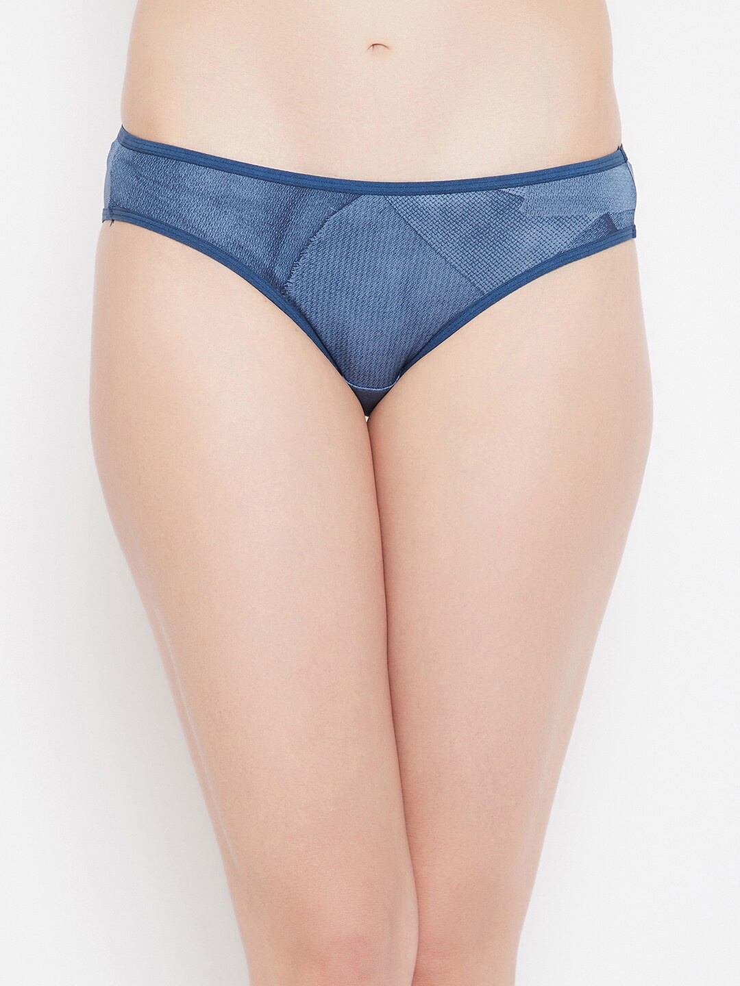 

Clovia Women Blue Printed Bikini Briefs PN2810G03S