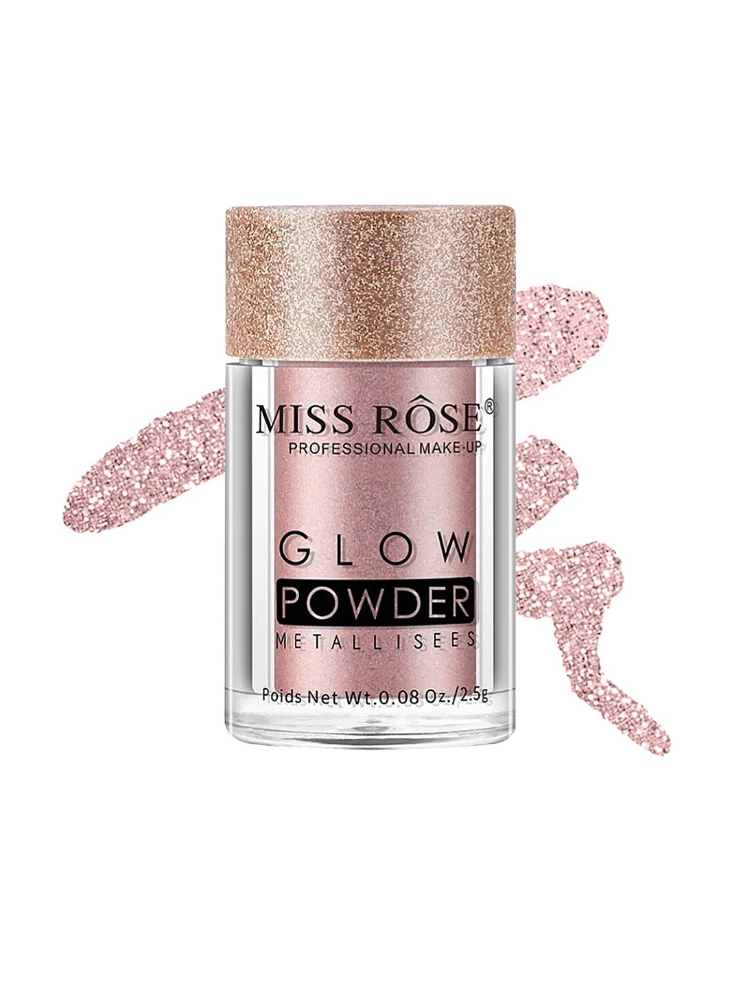 

MISS ROSE Single Glow Powder Metalises Eyeshadow, Pink