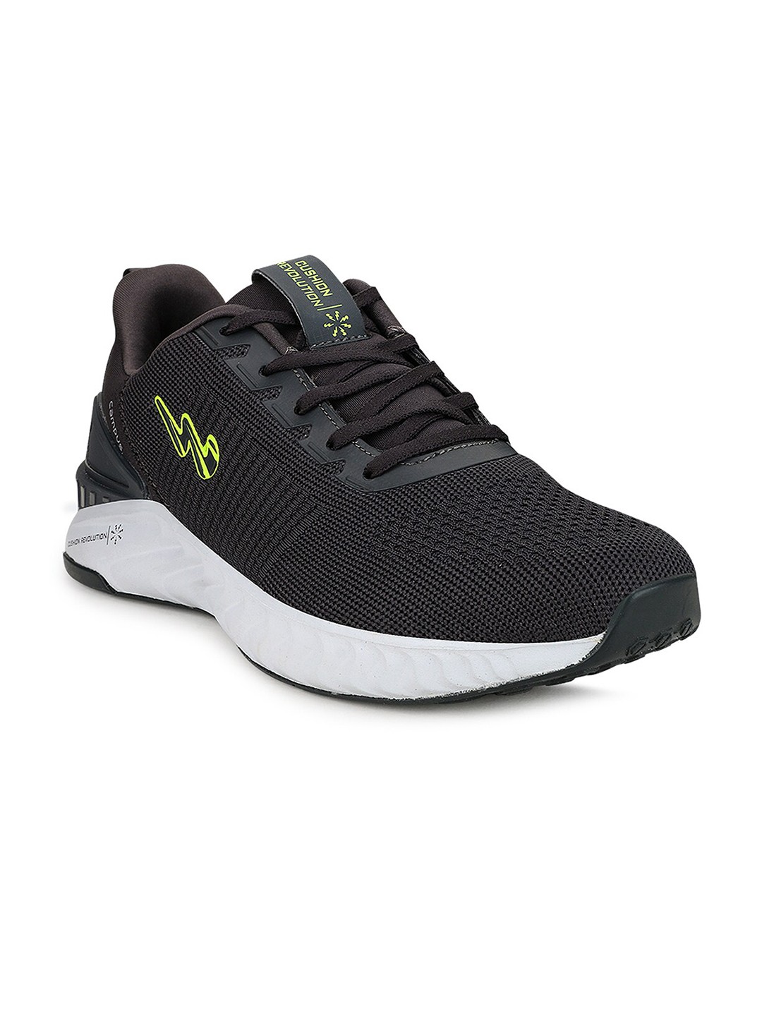 

Campus Men Charcoal Grey Mesh Road Running Shoes