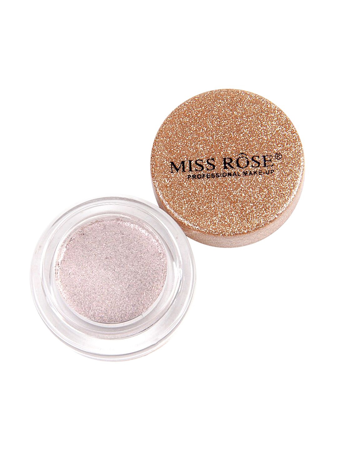 MISS ROSE Single Glitter Eyeshadow 20 g - SHE SPARKLES 7001-005M 03, Silver