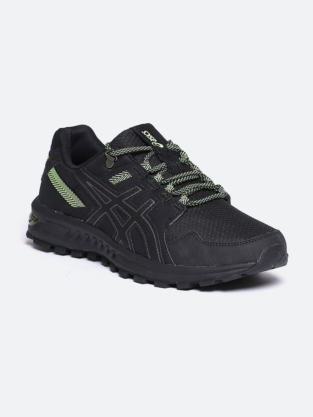

ASICS Men Black Synthetic GEL-Citrek Running Shoes