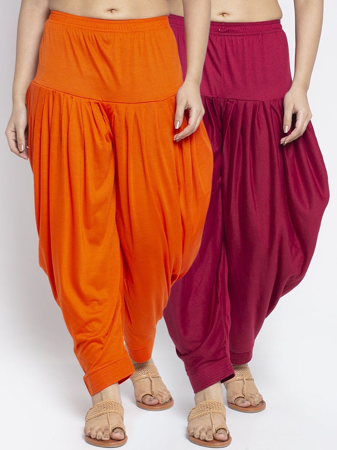 

GRACIT Women Pack Of 2 Solid Salwars, Multi