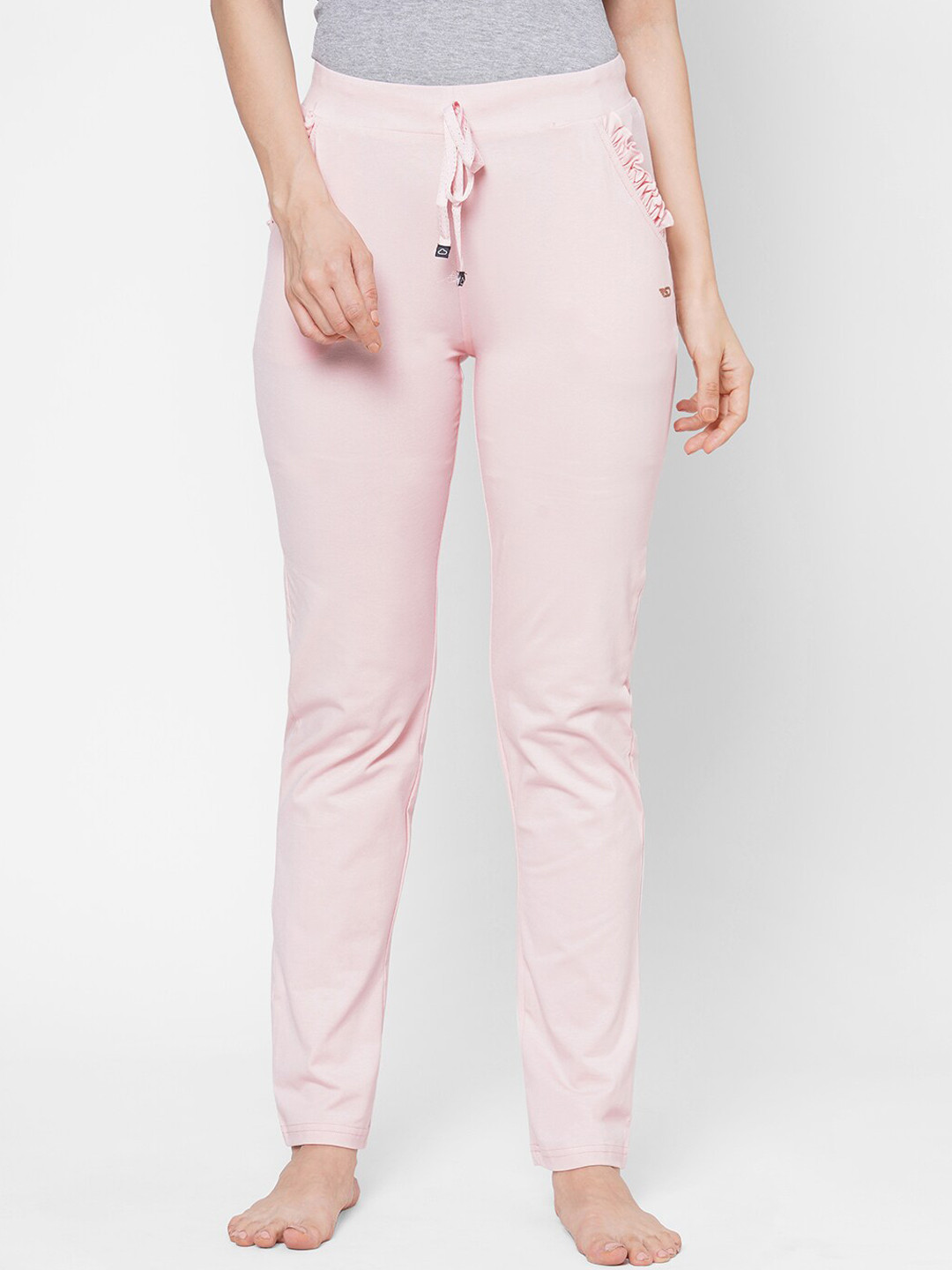 

Sweet Dreams Women Pink Solid Lounge Pants