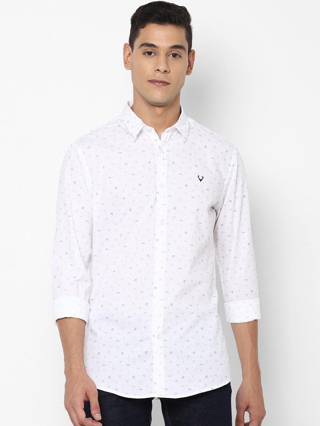 

Allen Solly Sport Men White Printed Casual Shirt