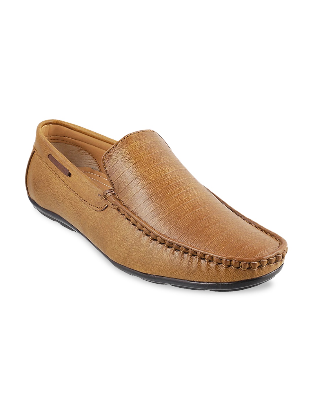 

WALKWAY by Metro Men Tan Loafers