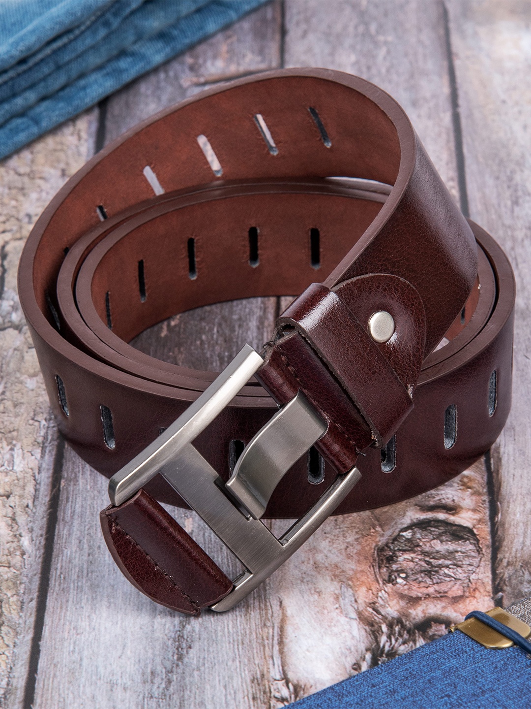 

Kastner Men Brown Solid Belt