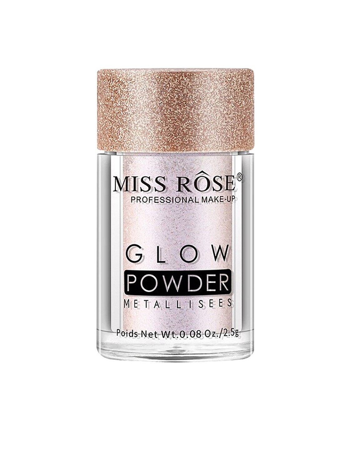 

MISS ROSE Single Eyeshadow 2.5 g Glow Powder Metalises 7001-010M 15, Multi