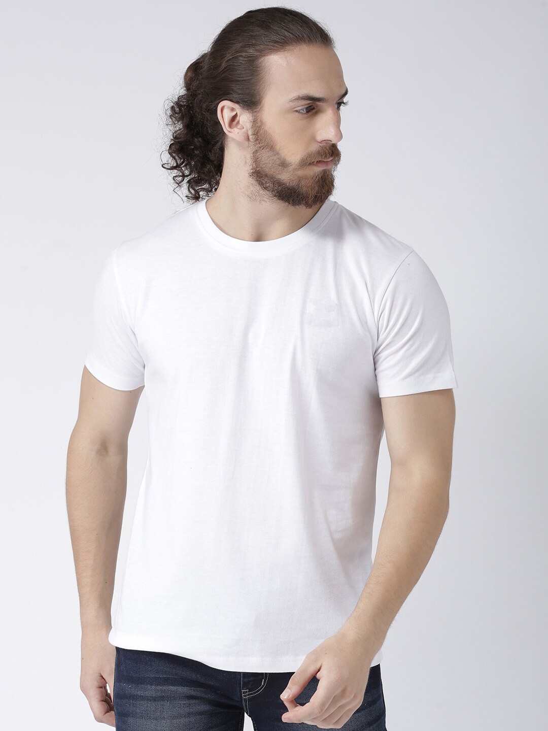 

GRIFFEL Men White T-shirt