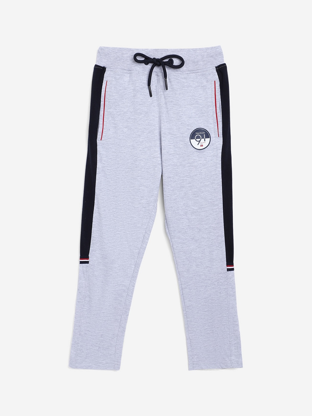 

Octave Boys Grey Solid Cotton Track Pants