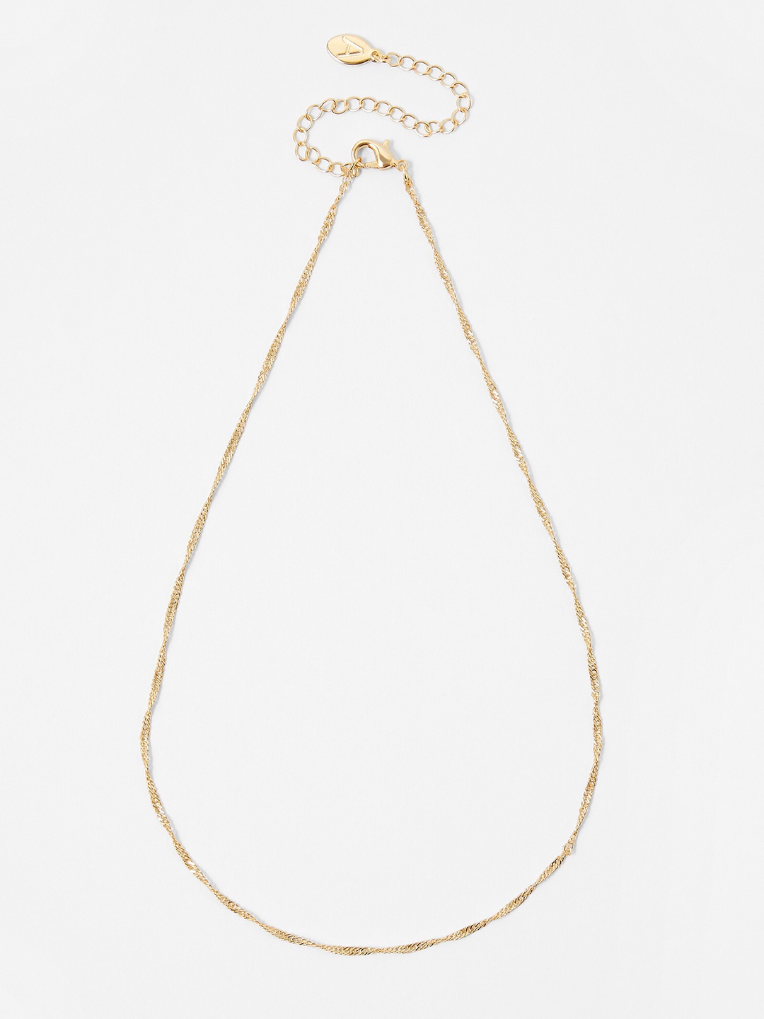 

Accessorize London Gold-Toned Metal Gold-Plated Chain